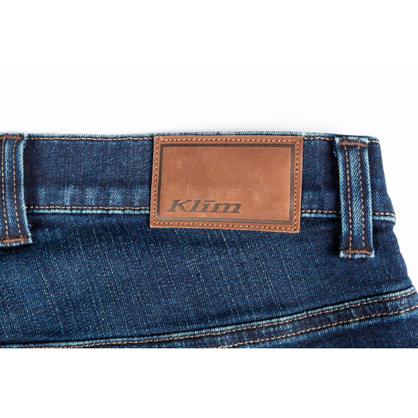 Jeans Moto Klim Unlimited Straight Stretch Denim Cobalt, 3, nordicamoto.ro
