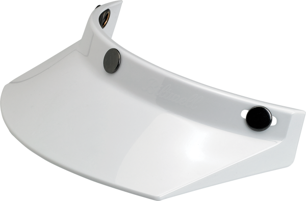 3-snap Moto Helmet Visor White ONE SIZE, 2, nordicamoto.ro