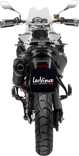 LeoVince LV One Evo Black Edition csőre szerelhető kipufogórendszer a BMW F 700 GS / F 800 GS / F 800 GS Adventure (2008–2018) modellekhez, 2, nordicamoto.ro