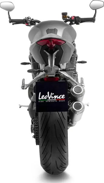 LeoVince LV-10 Slip-On kipufogórendszer a Triumph Speed Triple 1200 RR-hez, 4, nordicamoto.ro