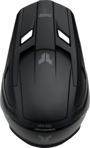 Thor Fleet Blackout gyermek sisak – fekete, L-es méret, 3, nordicamoto.ro