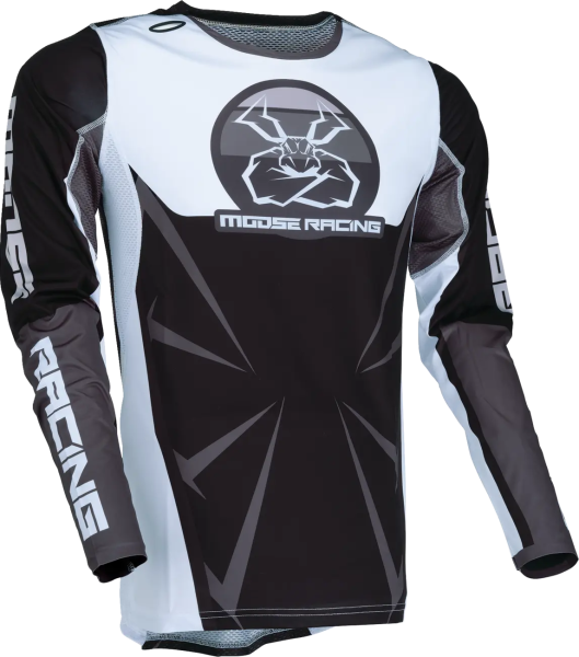 MOOSE RACING Agroid Black S póló, 1, nordicamoto.ro