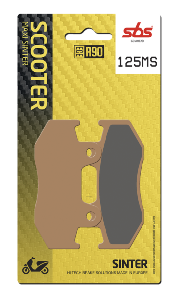 Ms Scooter Maxi Sintered Brake Pads, 2, nordicamoto.ro