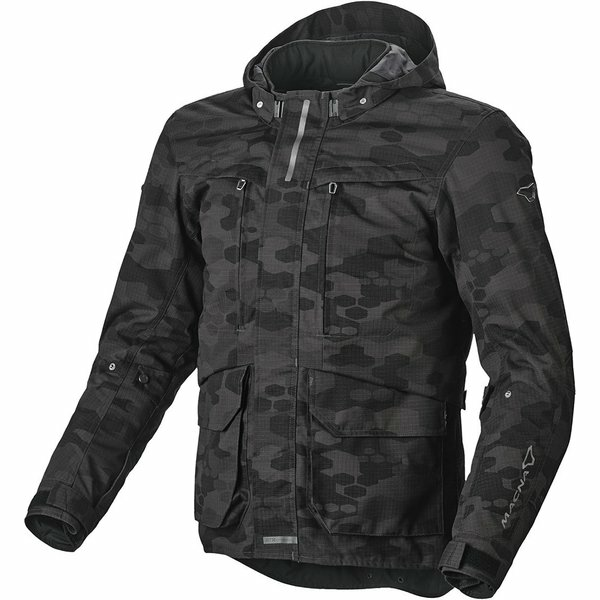 Geaca textil impermeabila MACNA RIVAL Negru S, 7, nordicamoto.ro