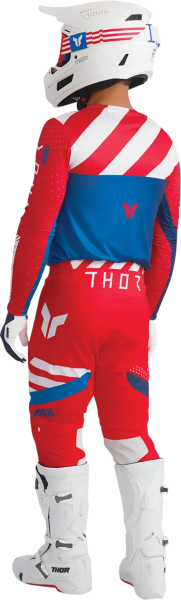 THOR Activate Patriot fehér/piros/kék szemüveg, EGY MÉRET, 2, nordicamoto.ro