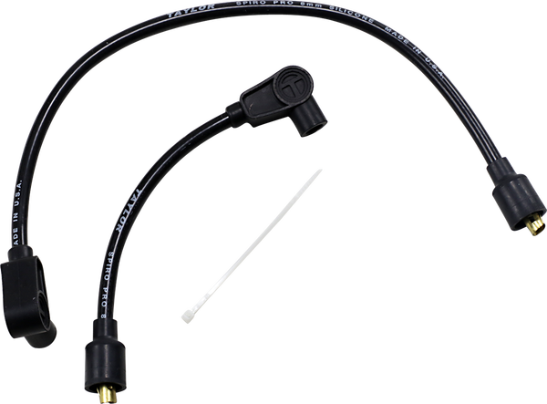 8mm Custom-fit Spark Plug Wire Kit Black, 1, nordicamoto.ro