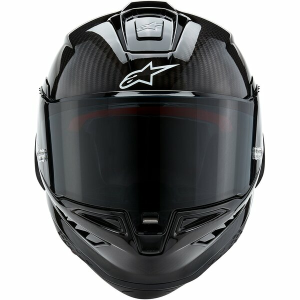 ALPINESTARS SUPERTECH R10 CARBON SOLID fekete teljes arcú sport sisak, 9, nordicamoto.ro