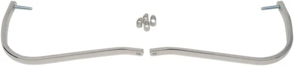 MOOSE RACING Replacement Handguard Bar And Taperlock Set Silver, 1, nordicamoto.ro
