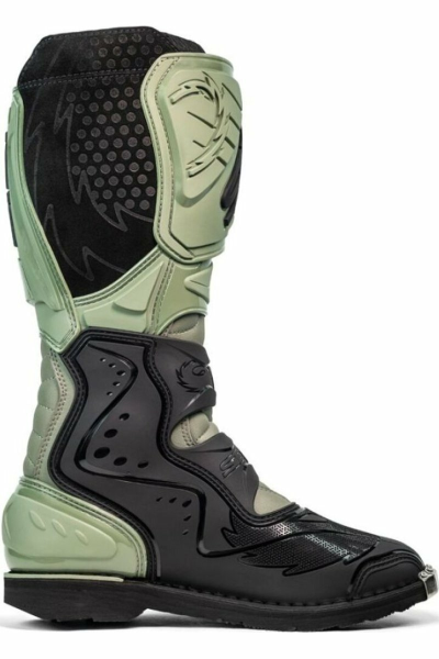 Sidi MX/Enduro Agueda Army/Black csizma, fekete/zöld, 43-as méret, 3, nordicamoto.ro