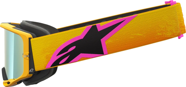 Alpinestars Vision 8 Corp szemüveg, narancssárga/rózsaszín/sárga, EGY MÉRET, 6, nordicamoto.ro