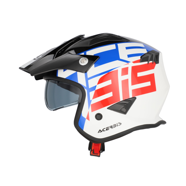 Acerbis Aria Sport Jet sisak, fehér/kék/piros, M-es méret, 9, nordicamoto.ro