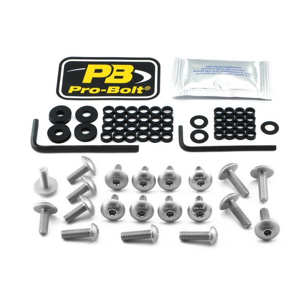 Fairing Bolt Kit For Triumph Silver, 1, nordicamoto.ro