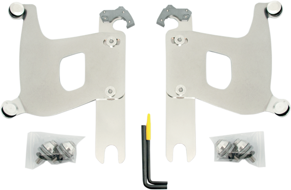 Bullet Fairing Trigger-lock Hardware Kit Silver, 1, nordicamoto.ro