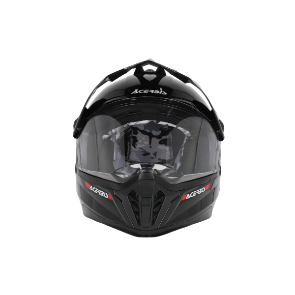 Acerbis Rider Negru S teljes arcú gyermek sisak, 9, nordicamoto.ro