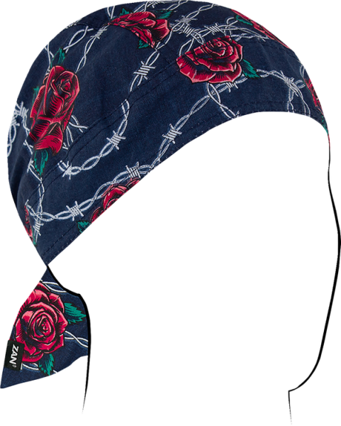 Flydanna® Cotton Headwrap Blue, 1, nordicamoto.ro