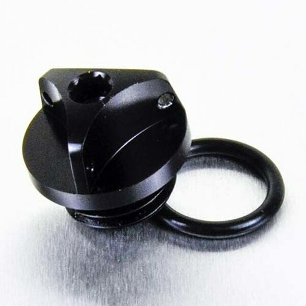 Oil Filler Caps Black, 1, nordicamoto.ro