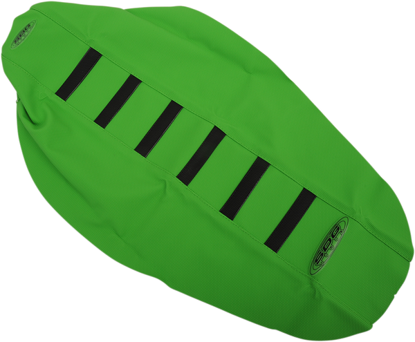 6-rib Gripper Seat Cover Green, 2, nordicamoto.ro