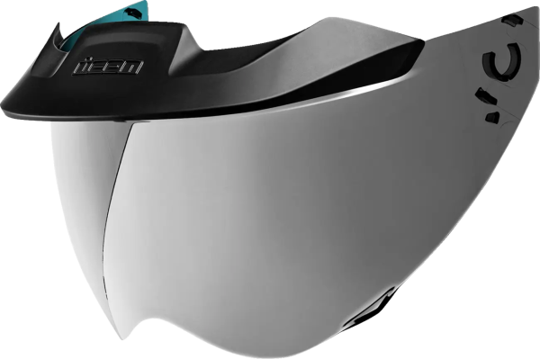 ICON Domain Motoshield sisak, ezüst színű, EGY MÉRET MINDENKINEK, 1, nordicamoto.ro