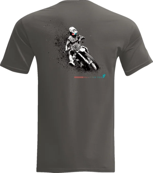 Tricou Thor Charge Gray L, 2, nordicamoto.ro