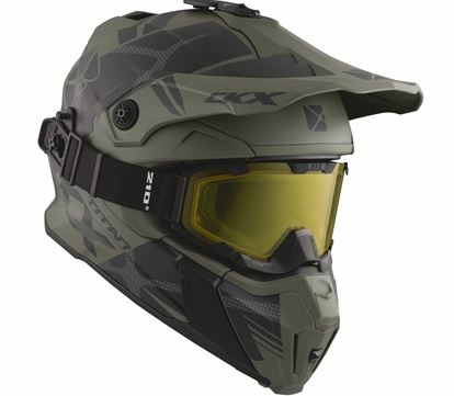 CKX Helmet + Goggles TITAN Climb Matt grey XS XS, 1, nordicamoto.ro