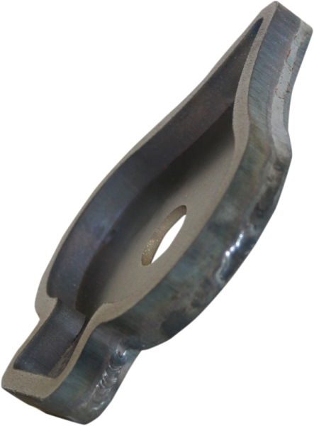 Weld-in Spade Mount, 1, nordicamoto.ro