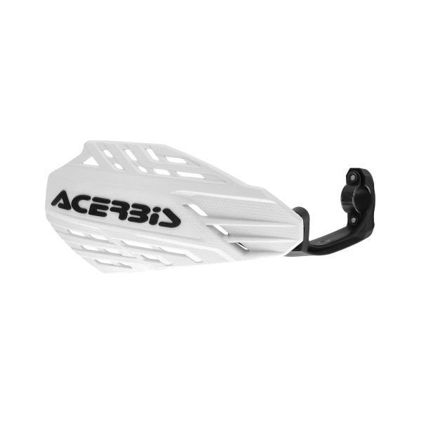 Acerbis Linear Vented univerzális terepkerékpár-kézvédő KTM/Honda/Yamaha/Kawasaki/Husqvarna/GasGas/Beta modellekhez – Fekete/Narancssárga, 19, nordicamoto.ro