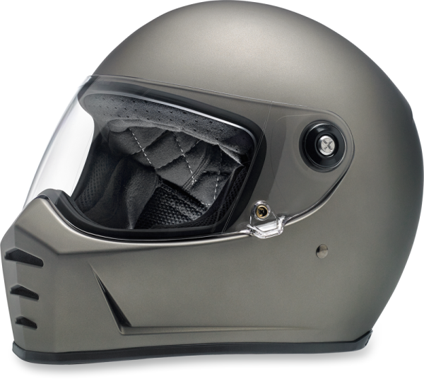 Lane Splitter Full Face Helmet Flat Titanium X-small Gray, Silver XS, 1, nordicamoto.ro
