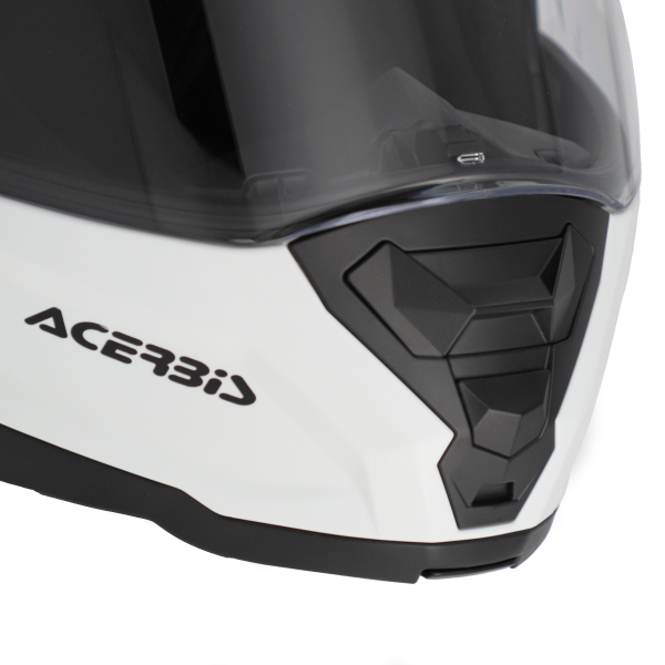 Acerbis Rider Graphic felhajtható sisak, fehér/fekete, L-es méret, 6, nordicamoto.ro