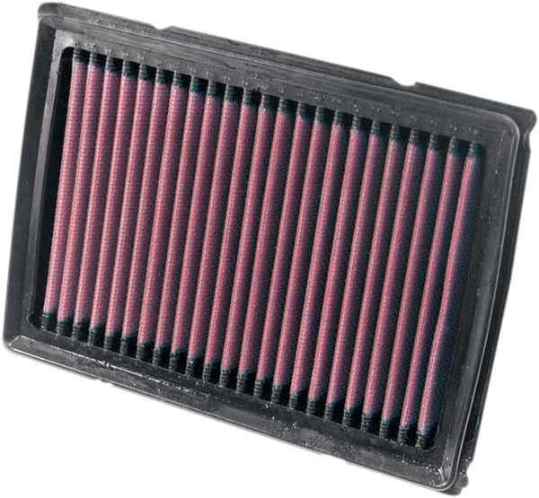 High-flow Air Filter Black, Red, 1, nordicamoto.ro