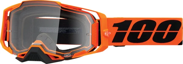 Ochelari 100% Armega CW2 Orange/Clear ONE SIZE, 1, nordicamoto.ro