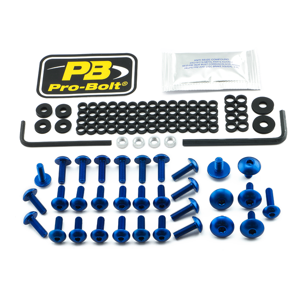 Fairing Bolt Kit For Ducati Blue, 1, nordicamoto.ro