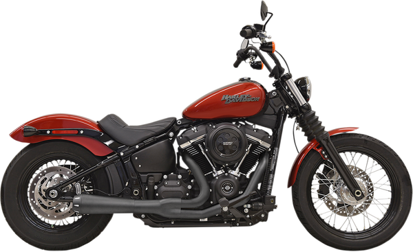 Road Rage 2:1 Softail Exhaust Black, 1, nordicamoto.ro