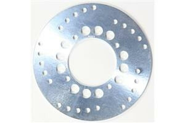 Round Hpsr Solid Brake Rotor Silver, Stainless Steel, 1, nordicamoto.ro