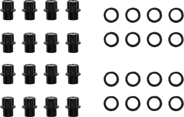 Carbon Lug Nuts Silver, 1, nordicamoto.ro