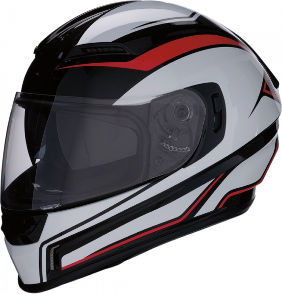 Helmet Jackal Rd/bk/wh Sm Gray, Red, White S, 1, nordicamoto.ro