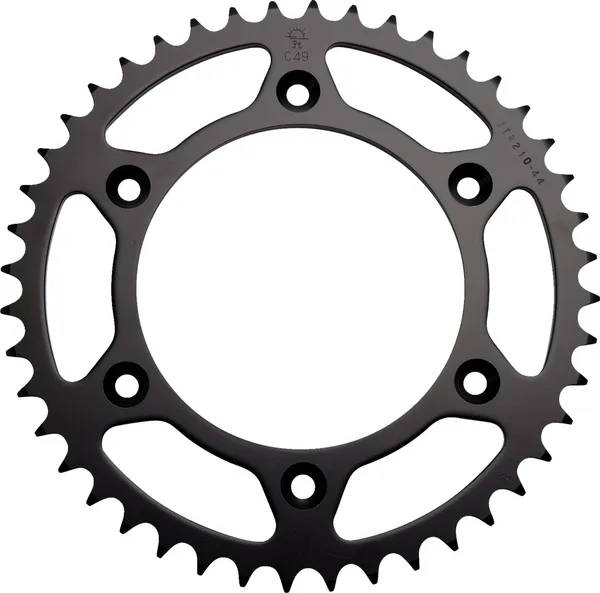 JT SPROCKETS Acél hátsó lánckerék, fekete, 1, nordicamoto.ro