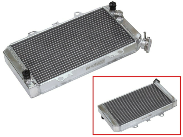 RADIATOR BRONCO YAMAHA YFM 660 GRIZZLY '02-08 RANFORSAT CU CAPACITATE MARITA(BUC), 1, nordicamoto.ro