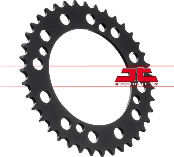 JT SPROCKETS Acél hátsó lánckerék, fekete, 3, nordicamoto.ro