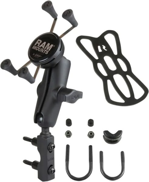 X-grip rögzítőkészlet, fekete, 1, nordicamoto.ro