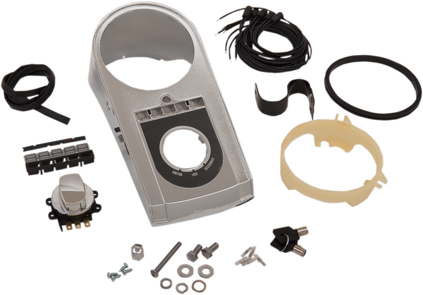 Electronic Speedometer Dash Kit Chrome, 1, nordicamoto.ro
