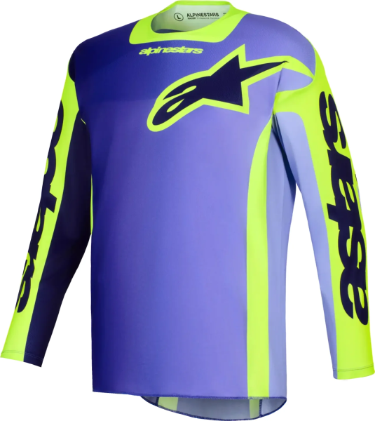 Tricou Alpinestars Racer Portl Purple S, 1, nordicamoto.ro
