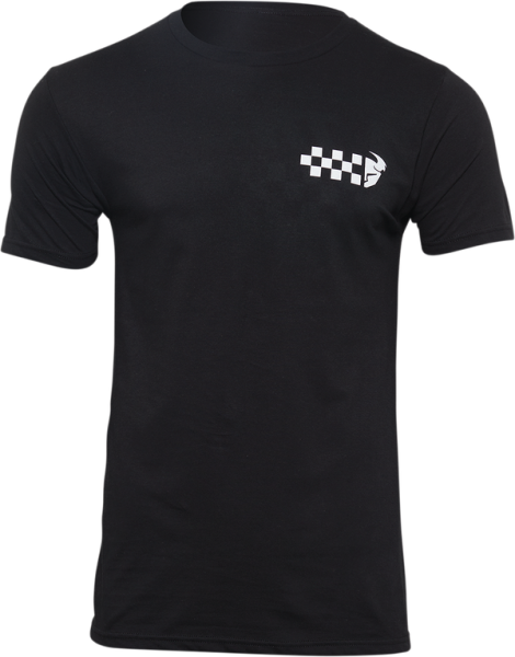 Tee Checkers Black Md Black M, 2, nordicamoto.ro