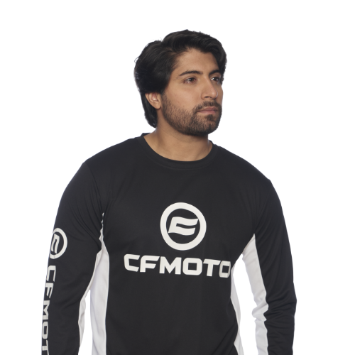 CFMOTO MX / ENDURO MOTOROS PÓLÓ – FEKETE / FEHÉR, 4, nordicamoto.ro