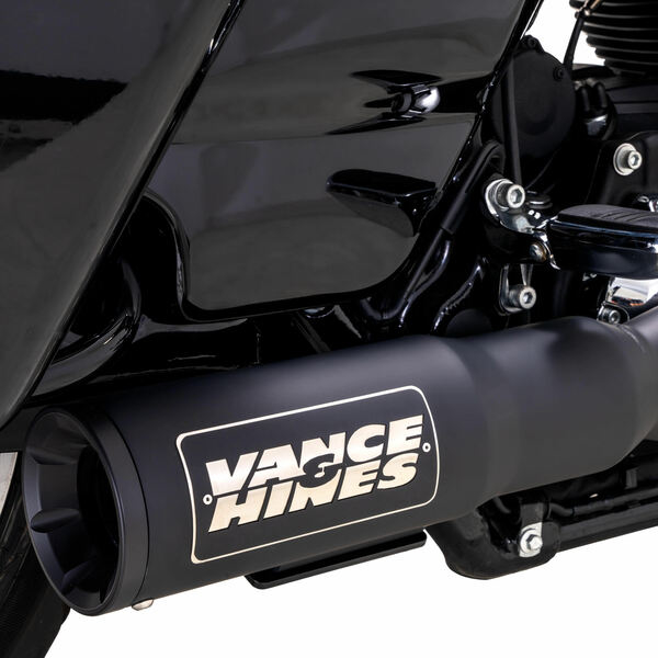 Hi Output Exhaust System Black, Matte Black, 5, nordicamoto.ro