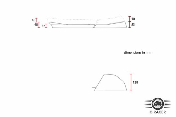 Multiseat Brown, 2, nordicamoto.ro