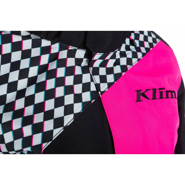 Combinezon Dama Snowmobil Klim Vailslide Insulated Arctic Teal - Black, 2, nordicamoto.ro