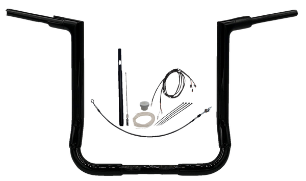 1-1/2(r) Ez Install Flat Top Handlebar Kit Black, 1, nordicamoto.ro