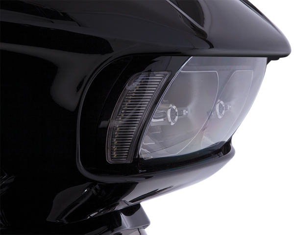 Fang® Headlight Bezels Black, 3, nordicamoto.ro