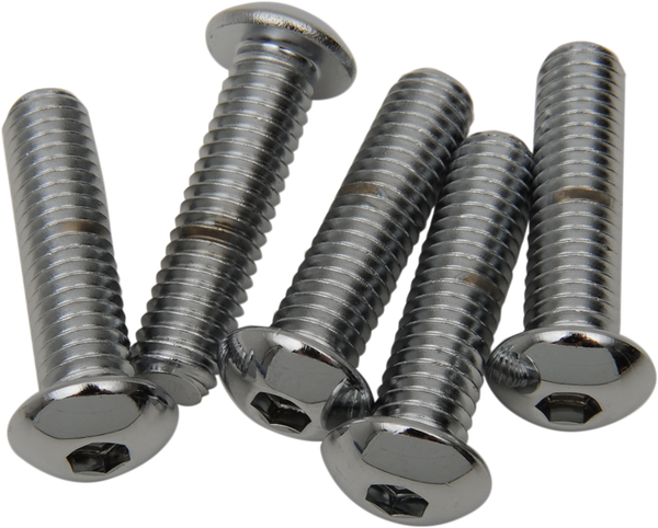 Replacement Button-head Bolts Silver, 2, nordicamoto.ro
