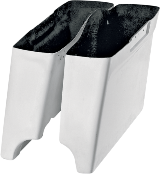 4(r) Extended Saddlebags White, Gel Coat, 1, nordicamoto.ro